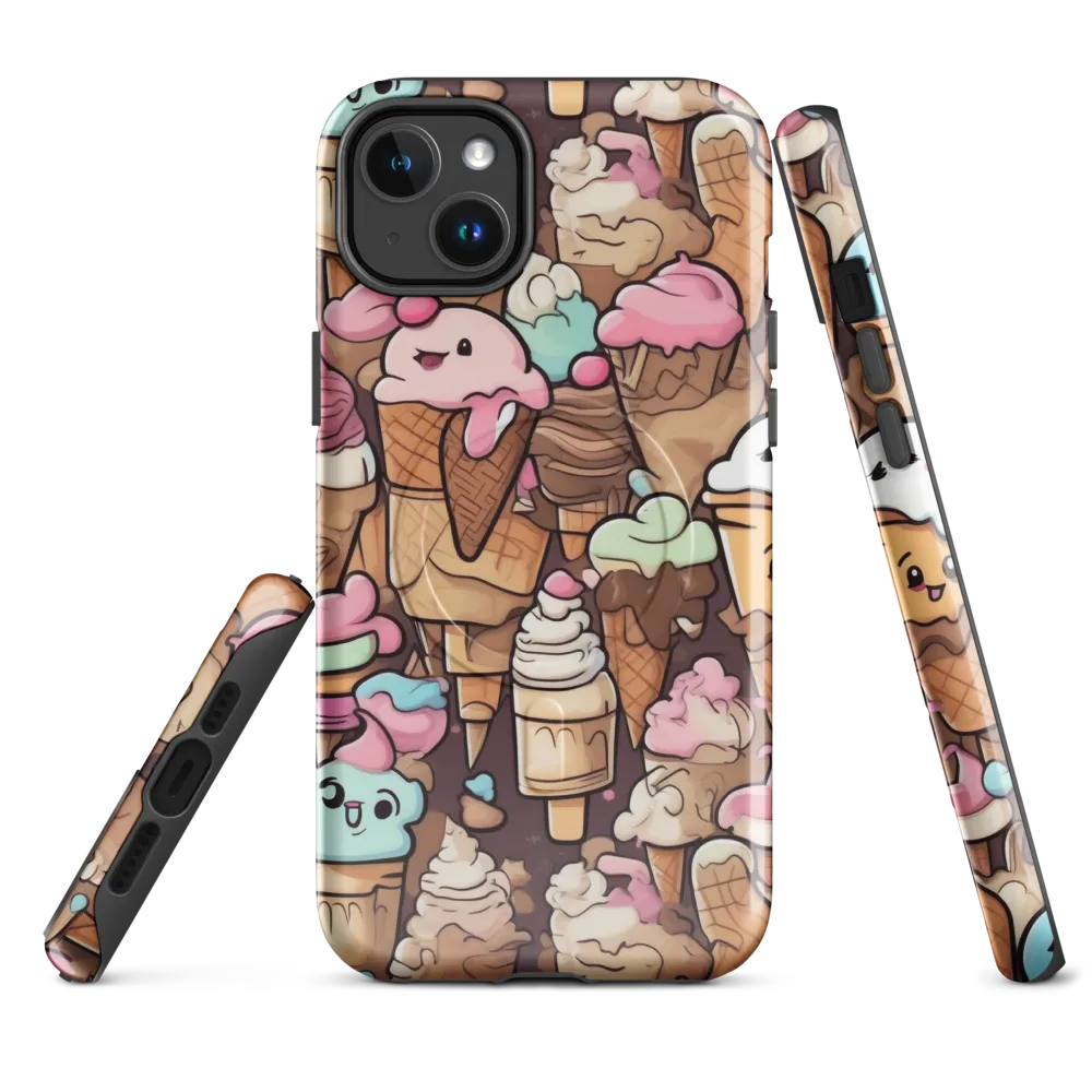 Sugar Swirl Parade on MagSafe Tough Case for iPhone® — Front