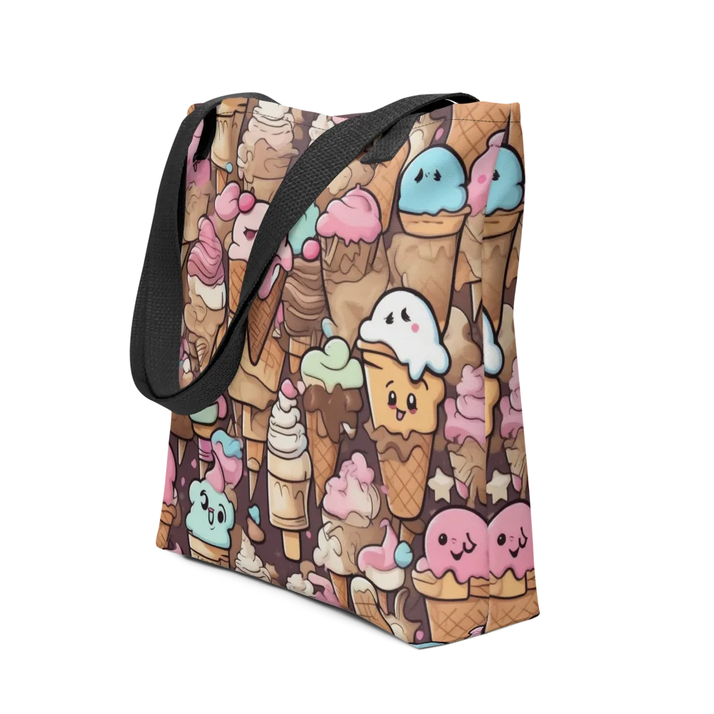 Sugar Swirl Parade on Tote Bag — Front