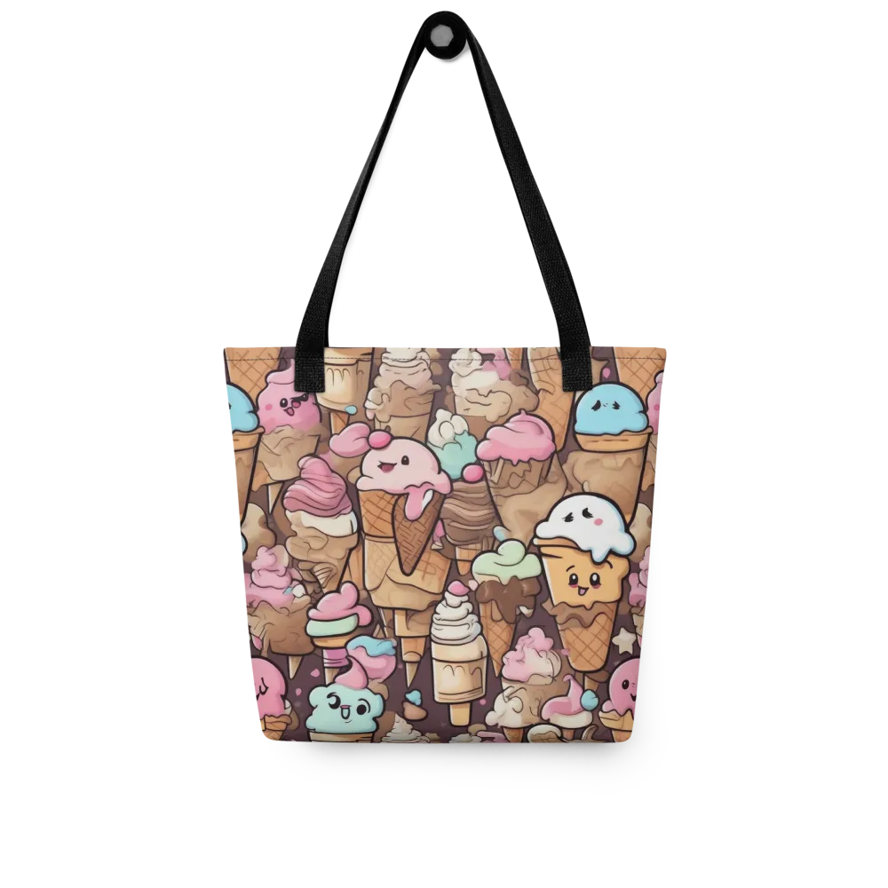 Sugar Swirl Parade on Tote Bag — Front