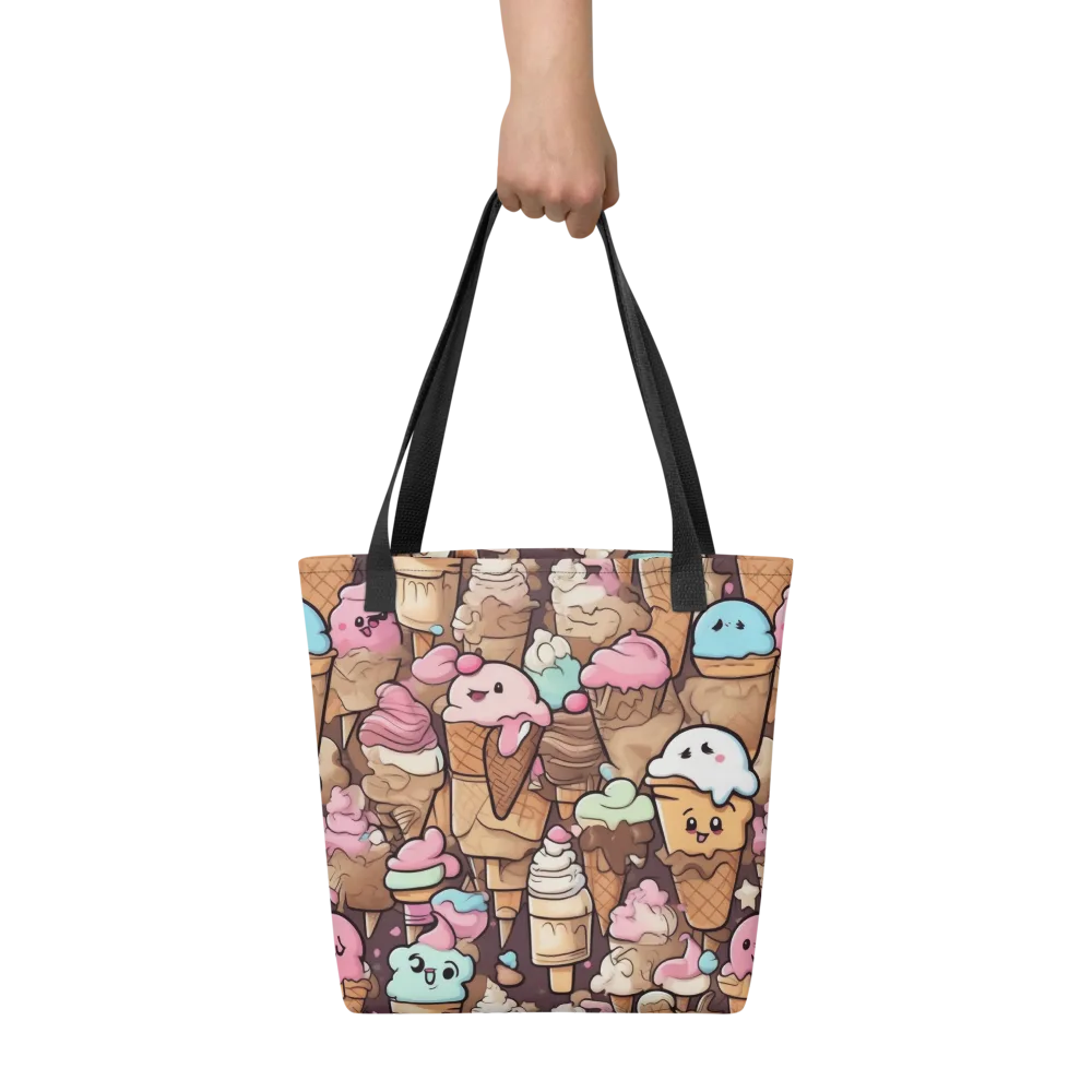 Sugar Swirl Parade on Tote Bag — Front