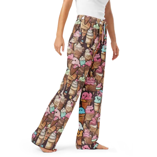 Sugar Swirl Parade on a Women's Pajama Pants