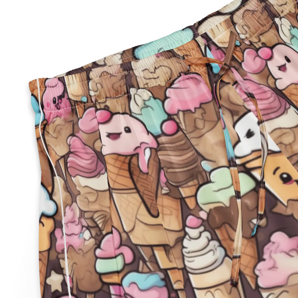 Sugar Swirl Parade on Women's Pajama Shorts — Product details