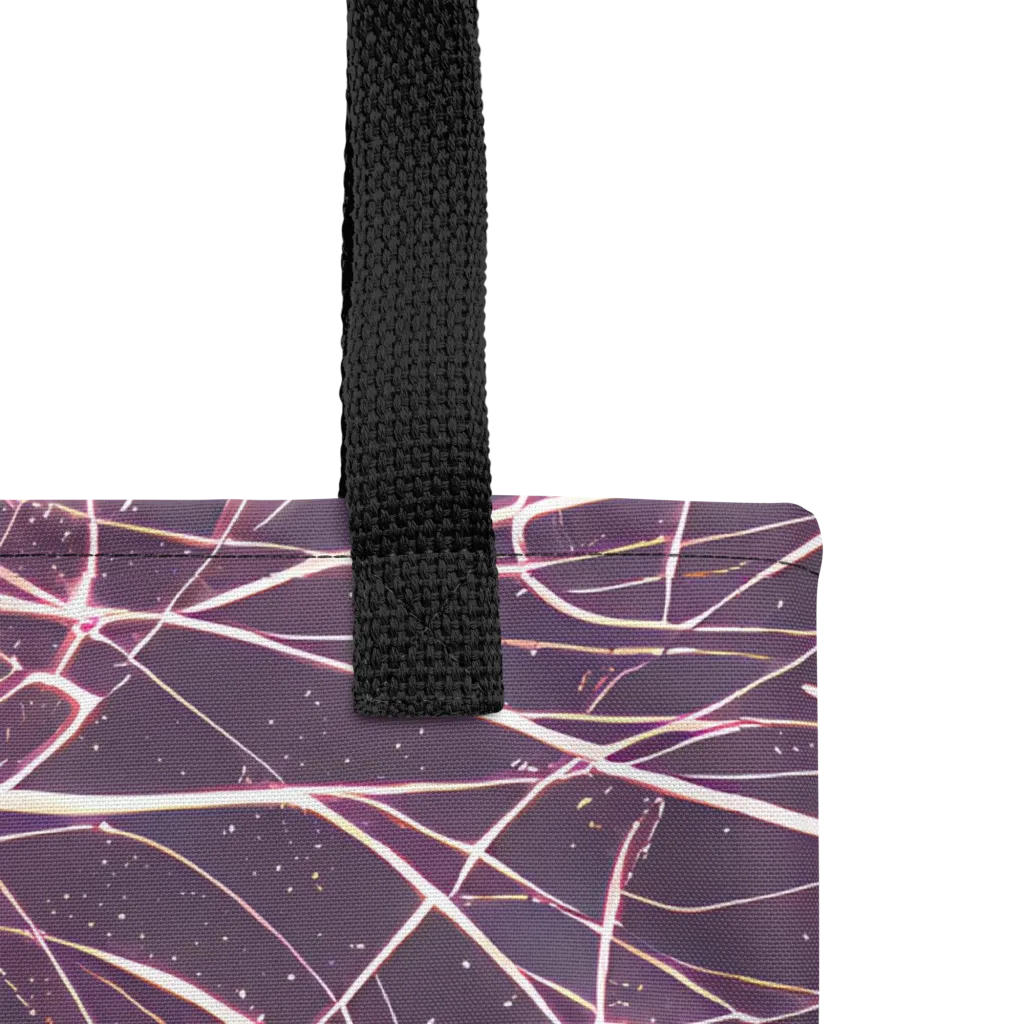 Plum Static on Tote Bag — Product details