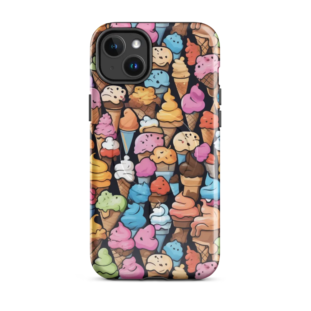Sundae Parade on MagSafe Tough Case for iPhone® — Front
