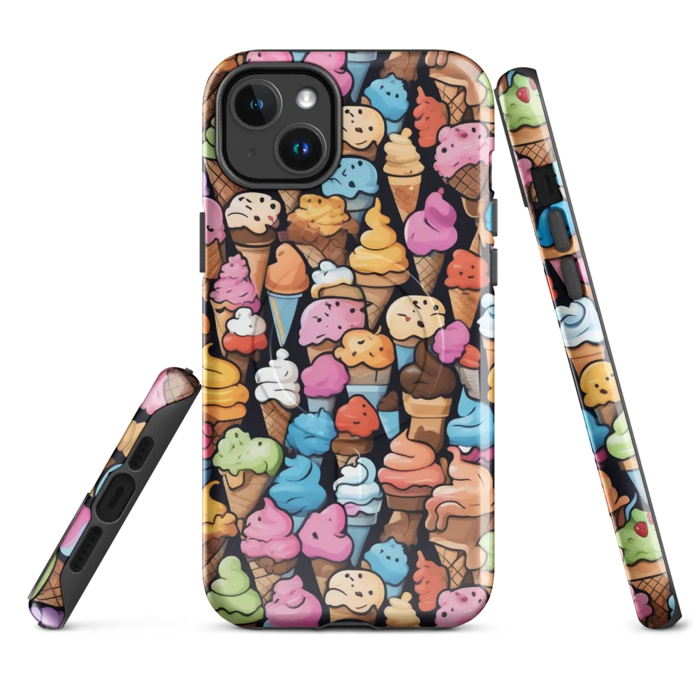 Sundae Parade on MagSafe Tough Case for iPhone® — Front
