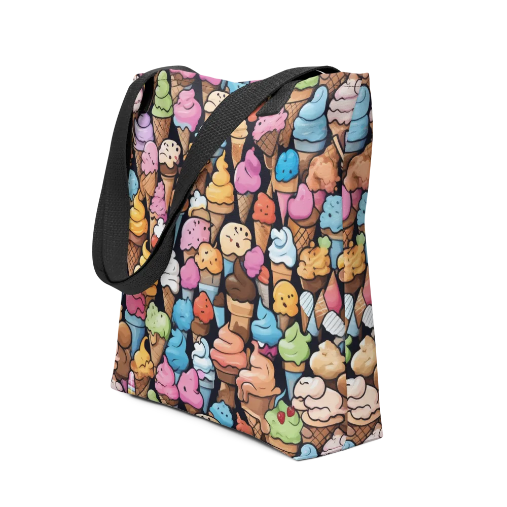 Sundae Parade on Tote Bag — Front