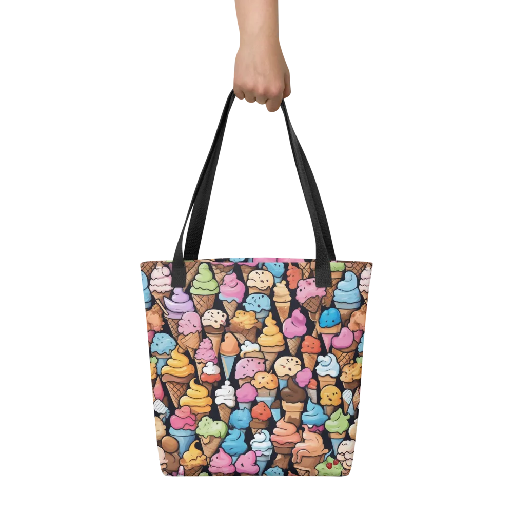 Sundae Parade on Tote Bag — Front