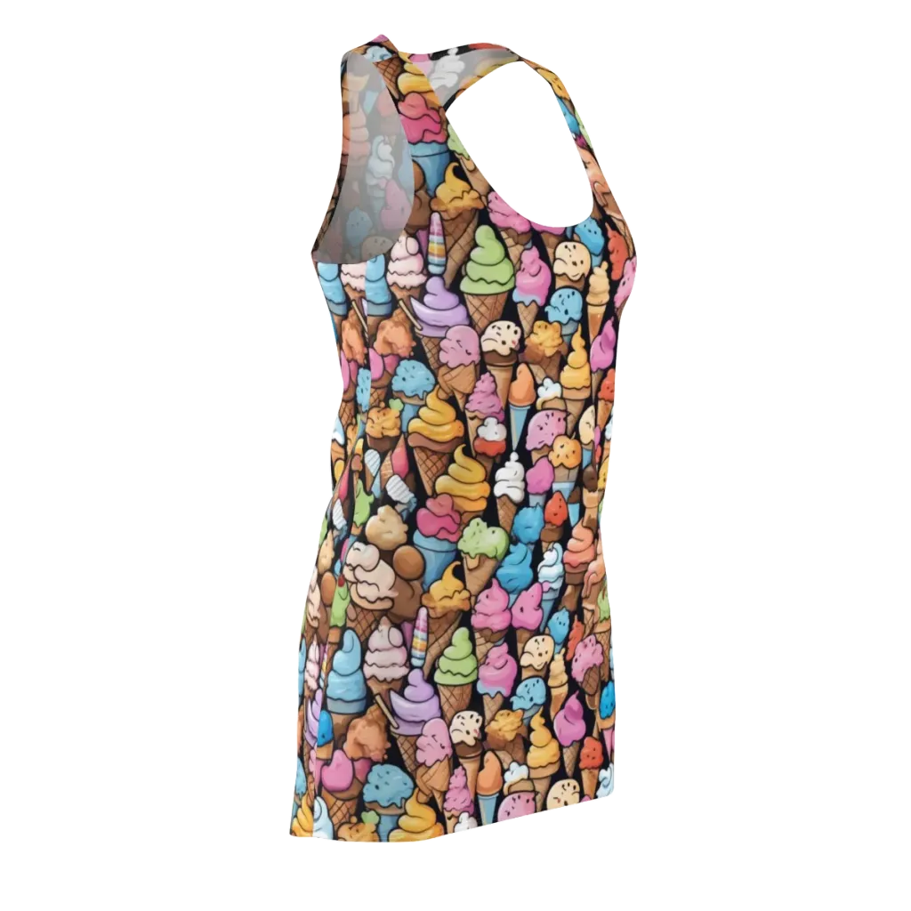 Sundae Parade on Racerback Dress — Front Side