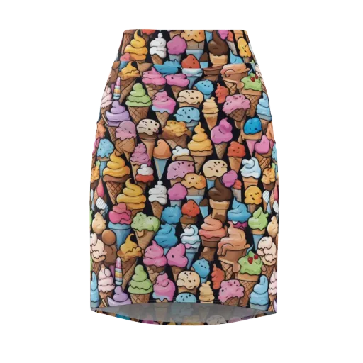 Sundae Parade on a Pencil Skirt