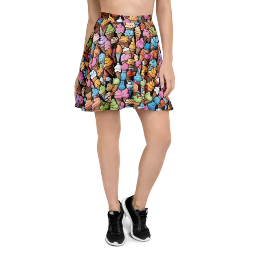 Sundae Parade on a Skater Skirt
