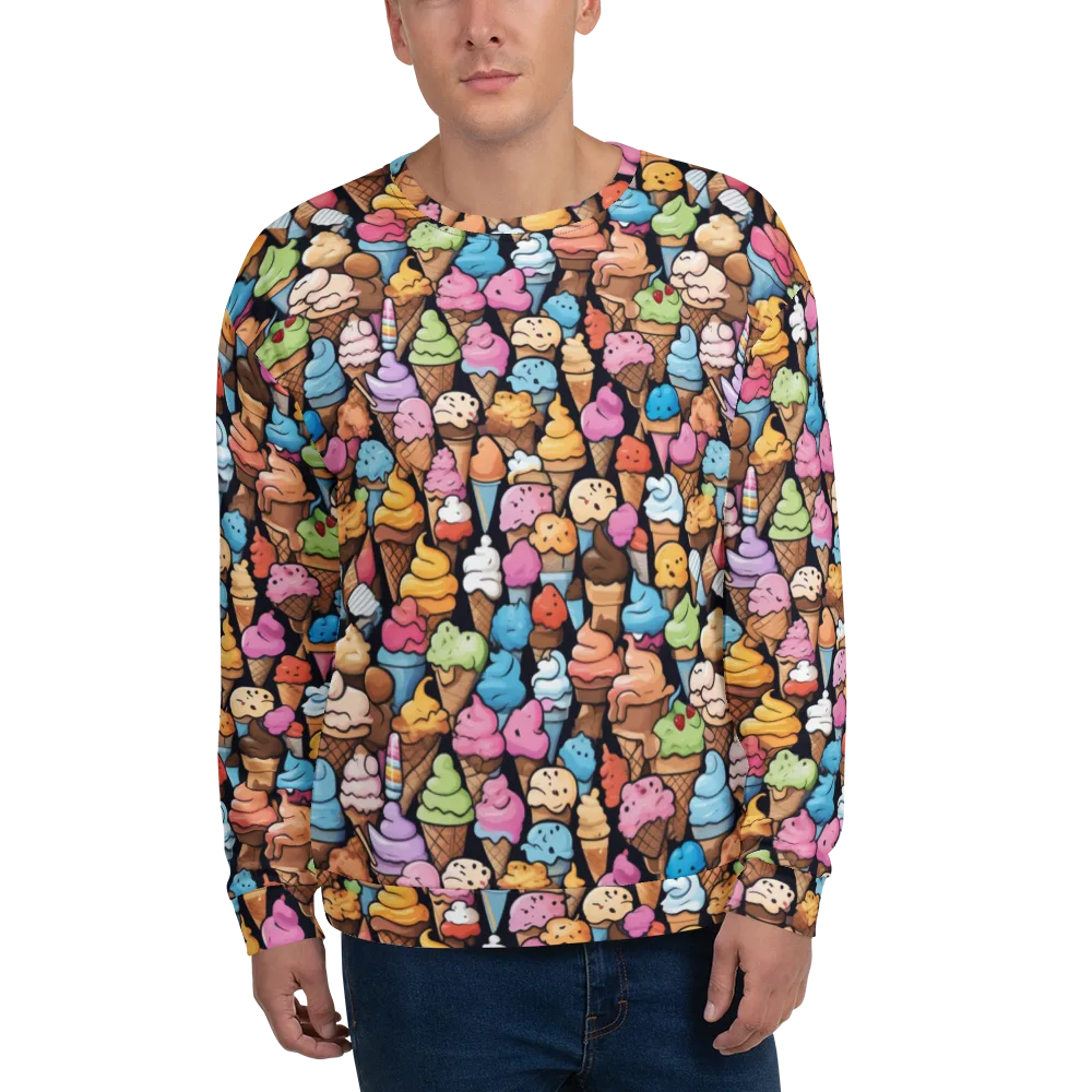 Sundae Parade on Sweatshirt — Front
