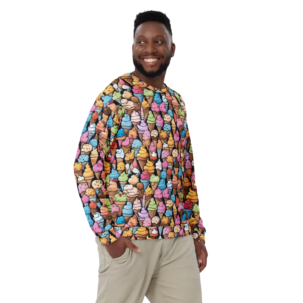 Sundae Parade on Sweatshirt — Front