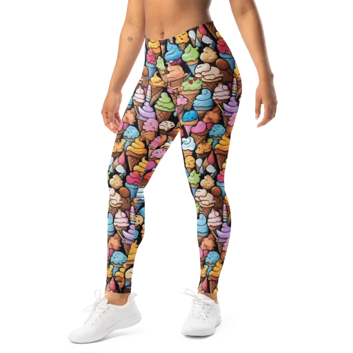 Sundae Parade on a Leggings