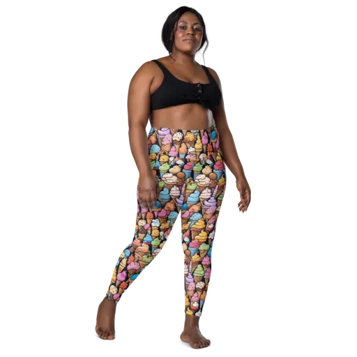 Sundae Parade on a Leggings with Pockets
