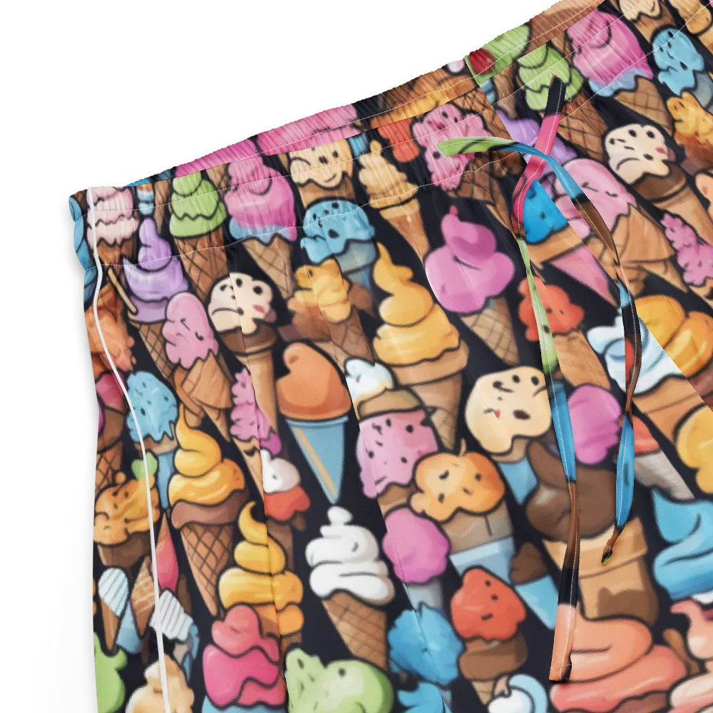 Sundae Parade on Women's Pajama Shorts — Product details