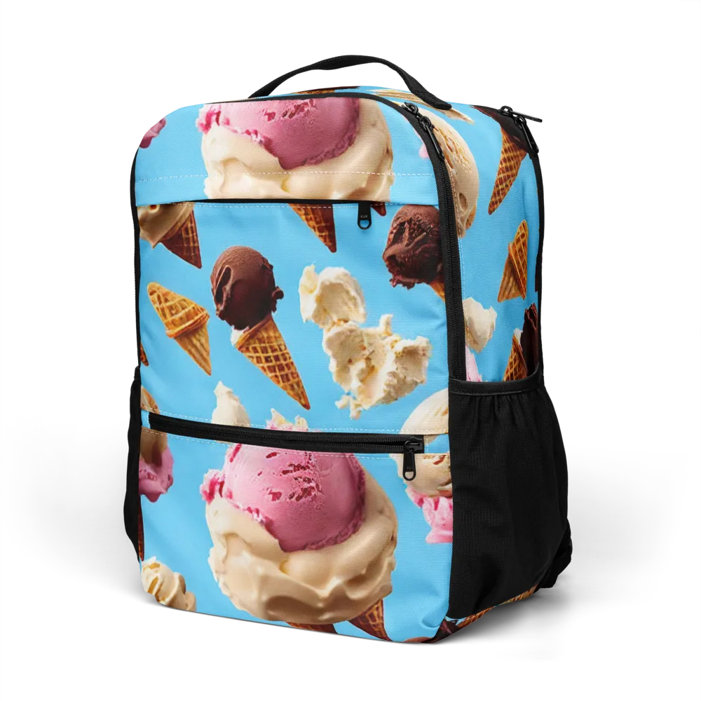 Bluebell Gelato on Utility Backpack — Left Front
