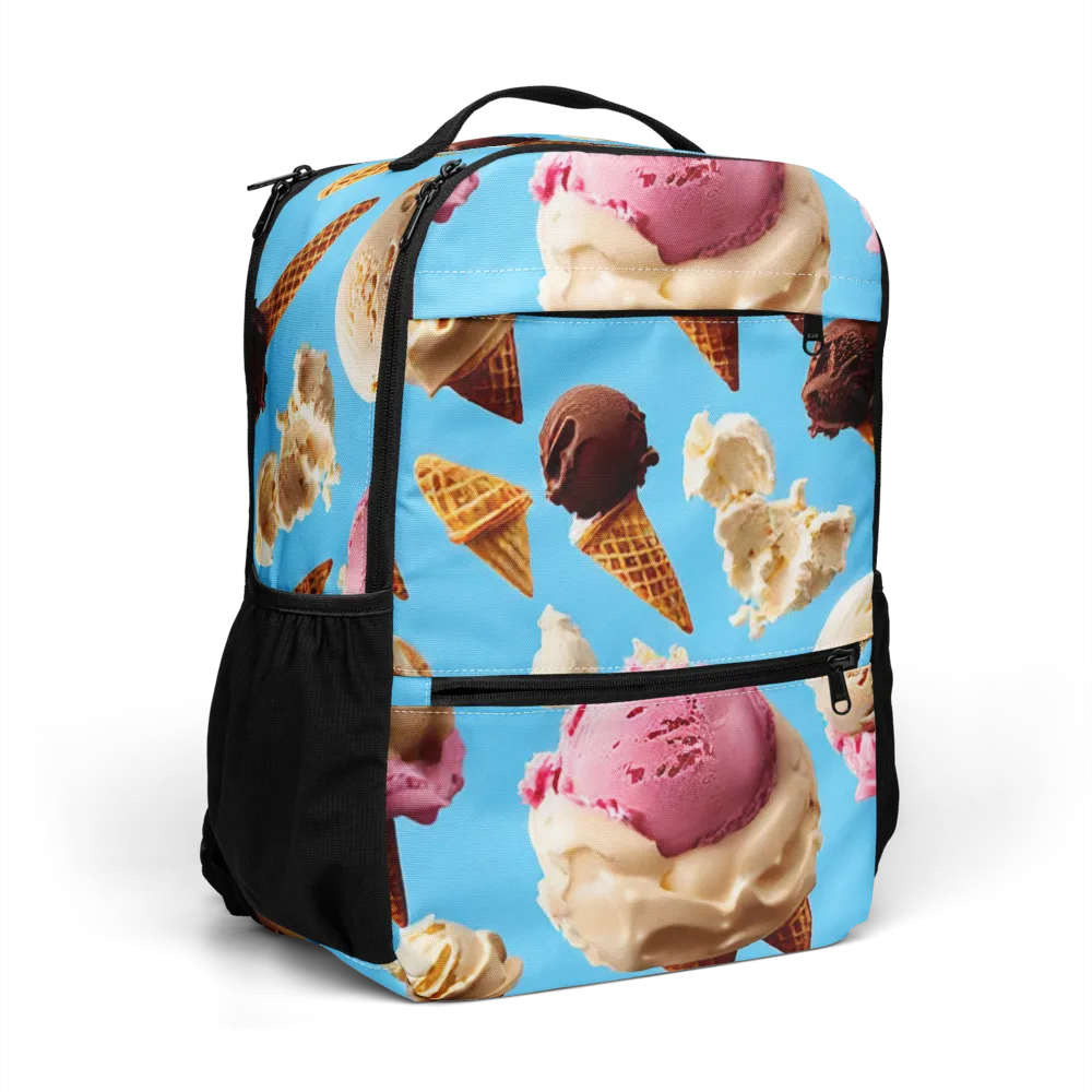 Bluebell Gelato on Utility Backpack — Right Front