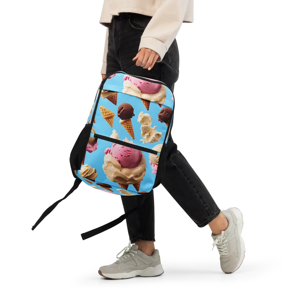 Bluebell Gelato on Utility Backpack — Front