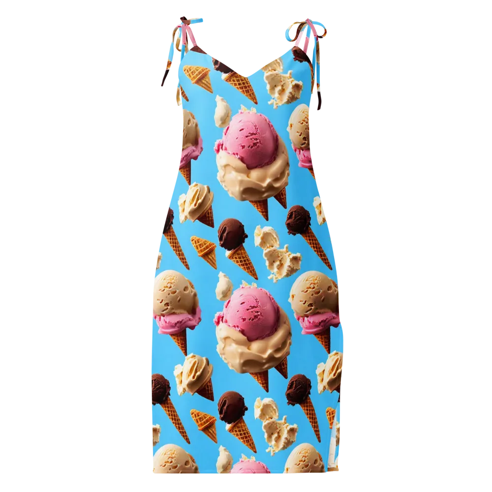 Bluebell Gelato on Slip Dress — Front