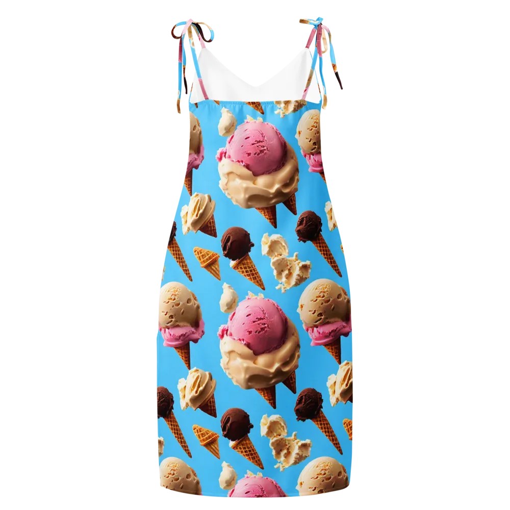 Bluebell Gelato on Slip Dress — Back