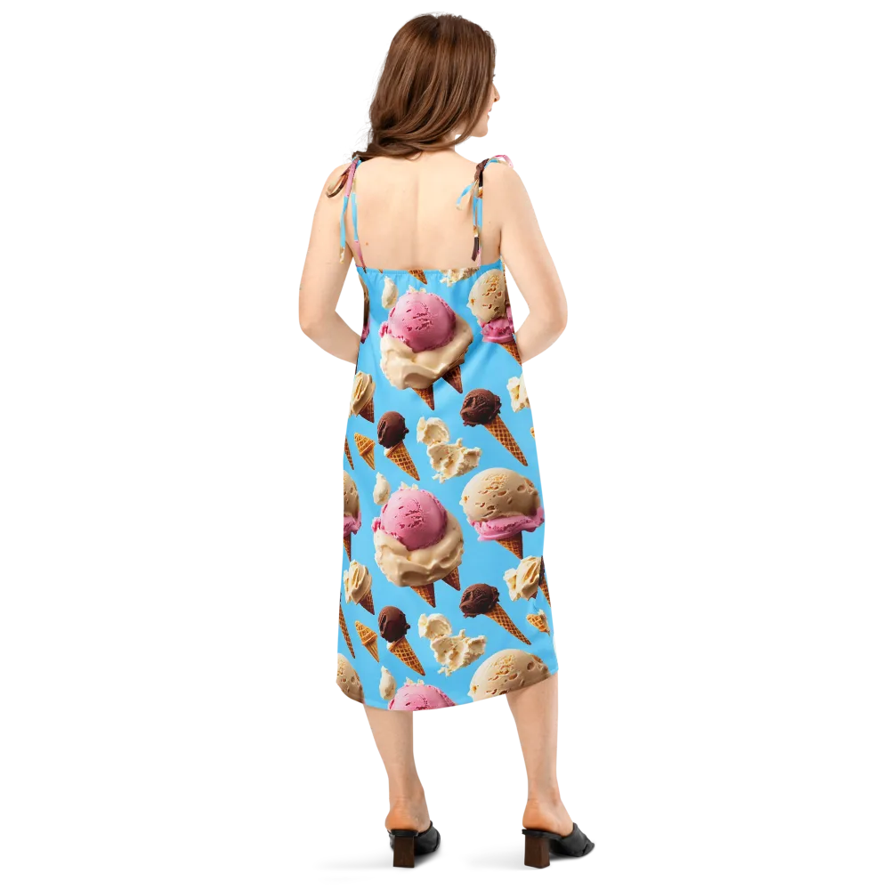 Bluebell Gelato on Slip Dress — Back