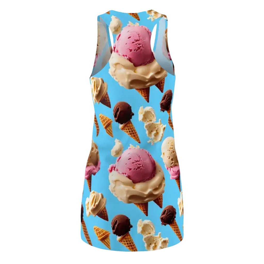 Bluebell Gelato on Racerback Dress — Back