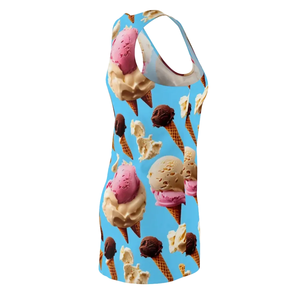 Bluebell Gelato on Racerback Dress — Back Side