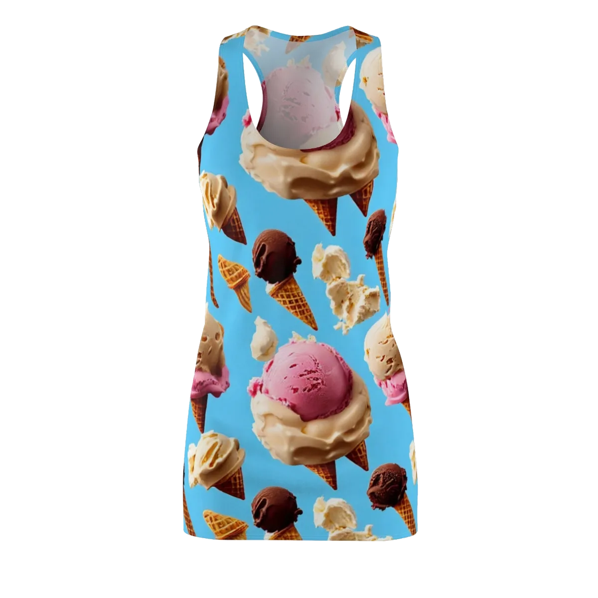 Bluebell Gelato on Racerback Dress — Front
