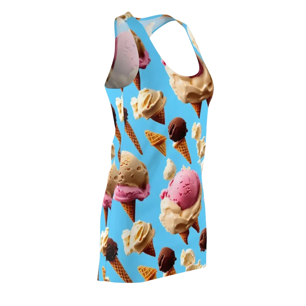 Bluebell Gelato on Racerback Dress — Front Side