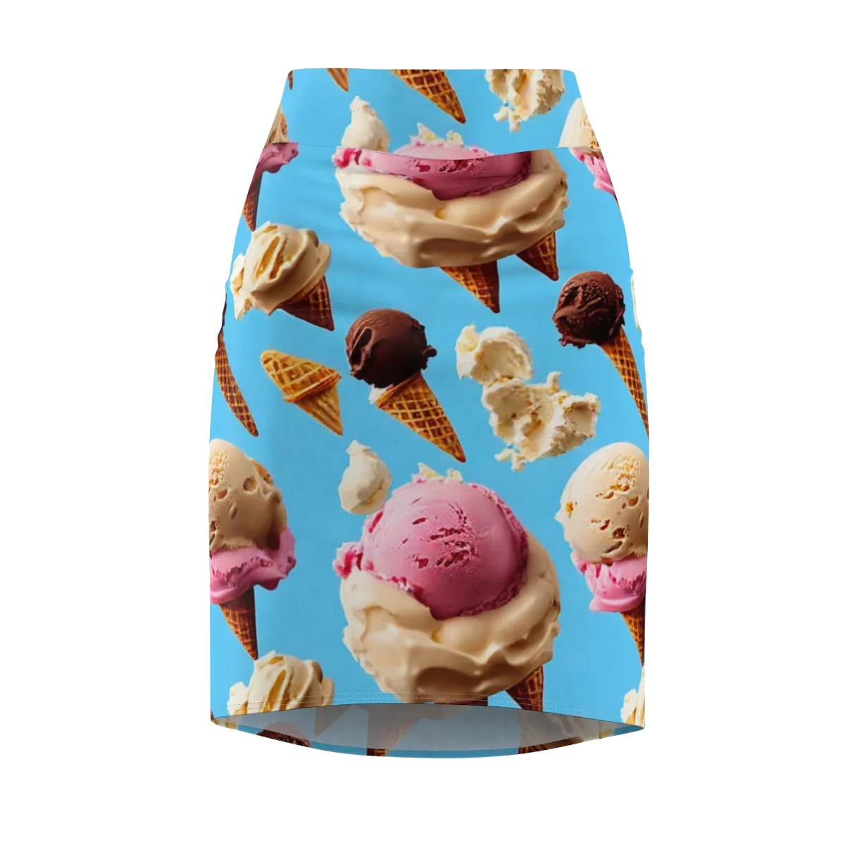 Bluebell Gelato on Pencil Skirt — Front