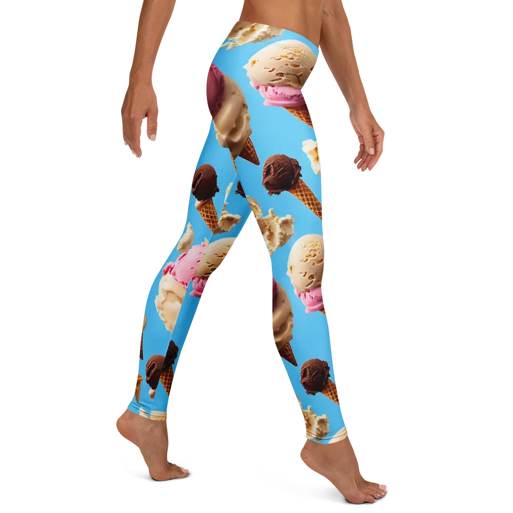 Bluebell Gelato on Leggings — Right