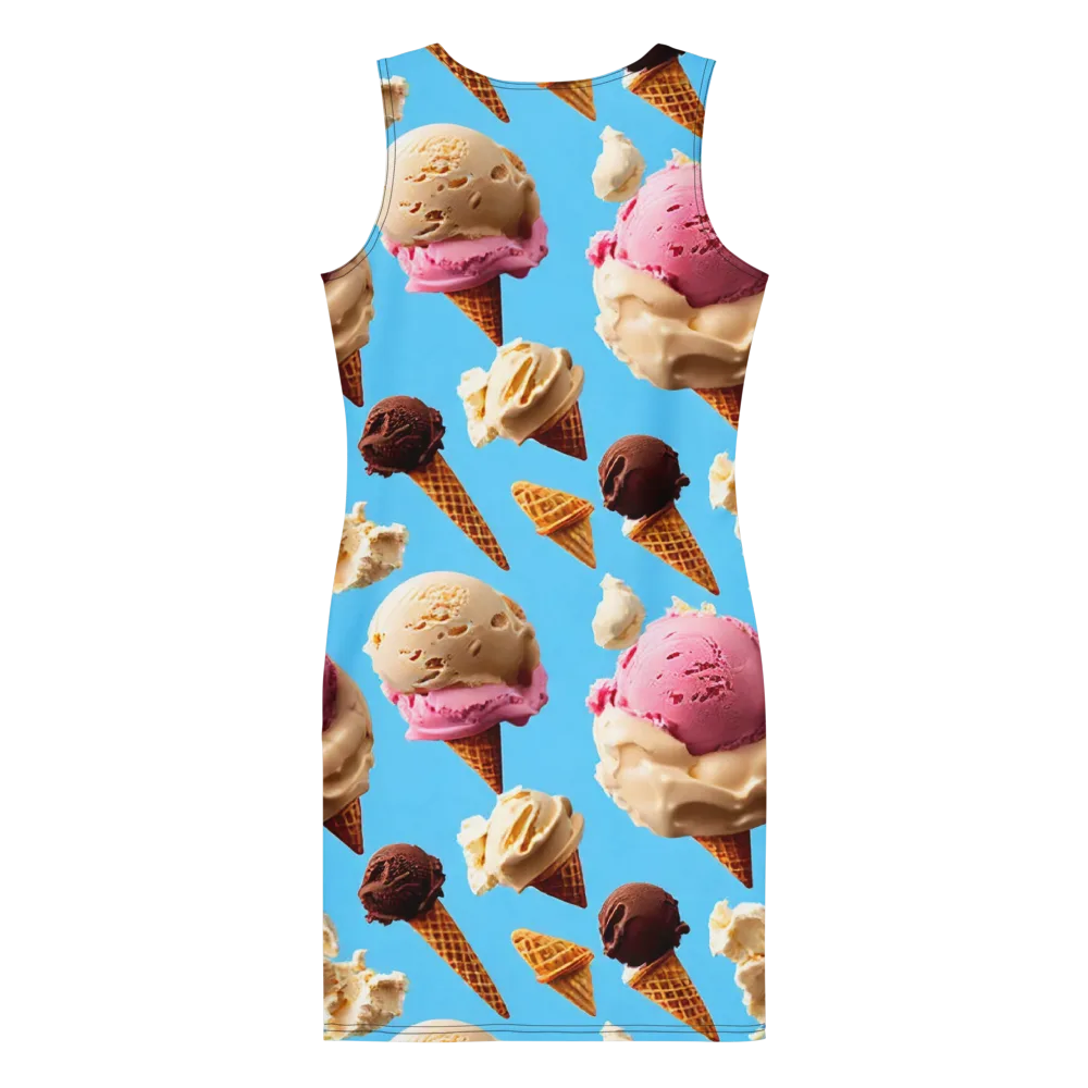 Bluebell Gelato on Bodycon Dress — Back