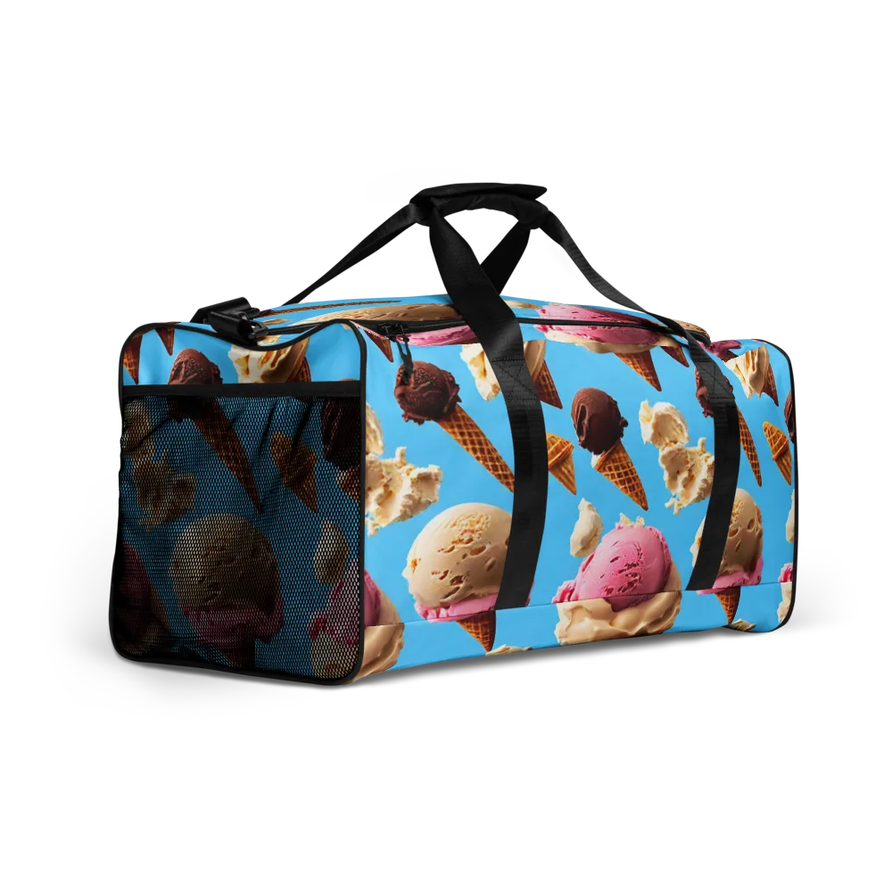 Bluebell Gelato on Duffle Bag — Right Front