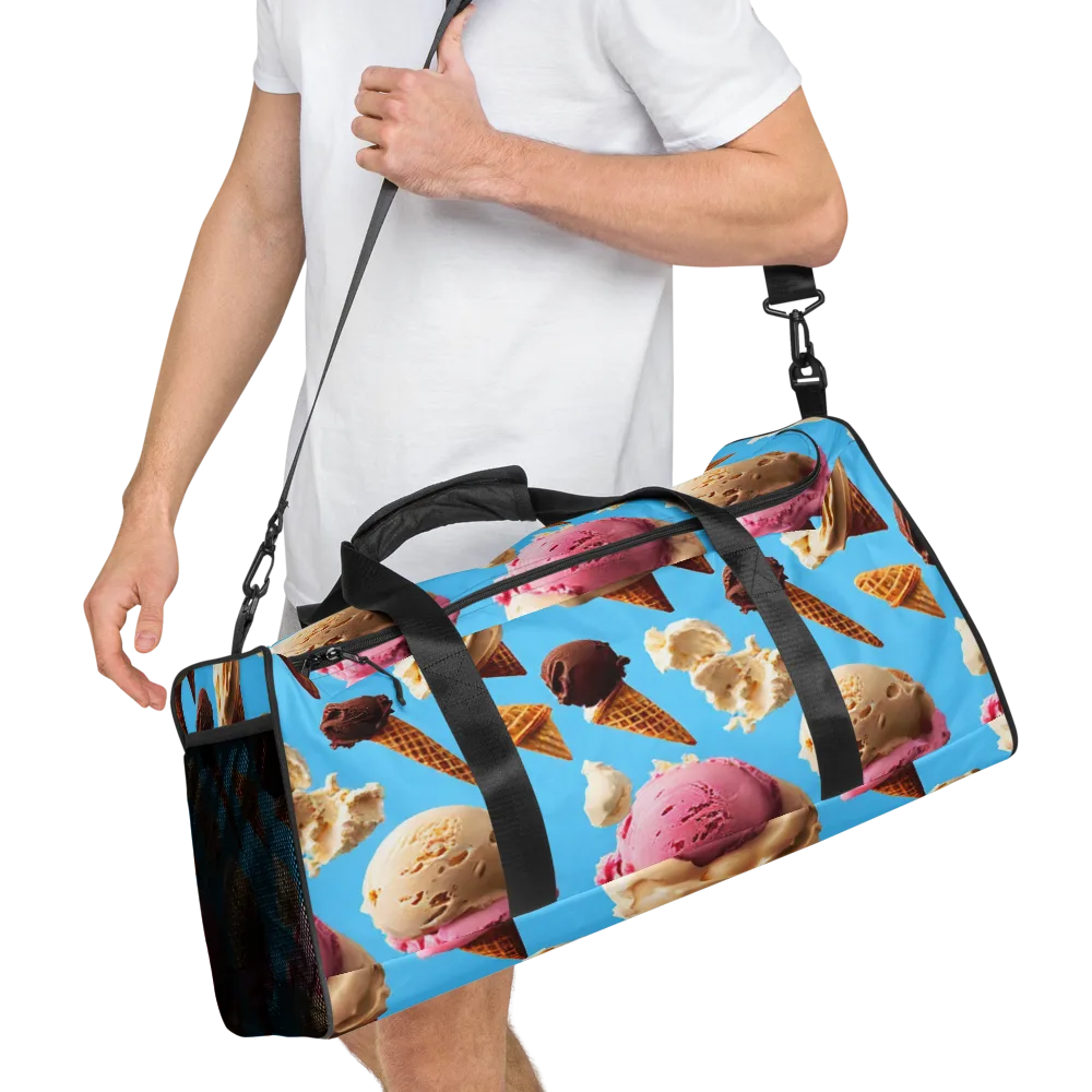 Bluebell Gelato on Duffle Bag — Right Front