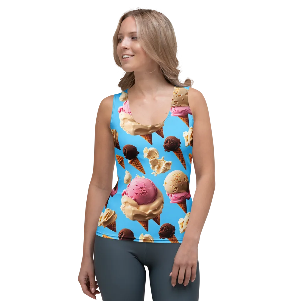 Bluebell Gelato on Women's Tank Top — Front