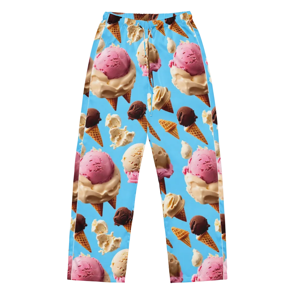 Bluebell Gelato on Women's Pajama Pants — Front