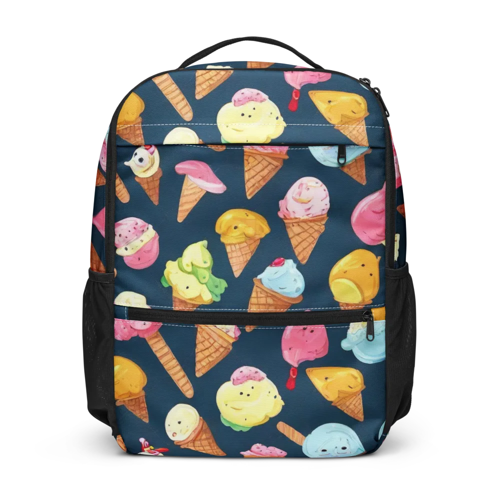 Sorbet Constellation on Utility Backpack — Front