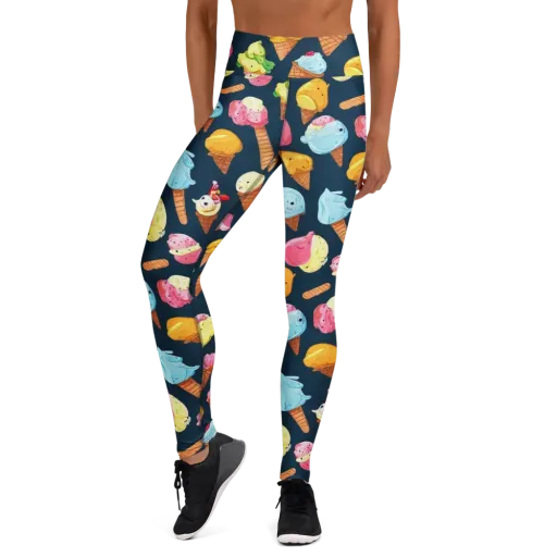 Sorbet Constellation on a Yoga Leggings