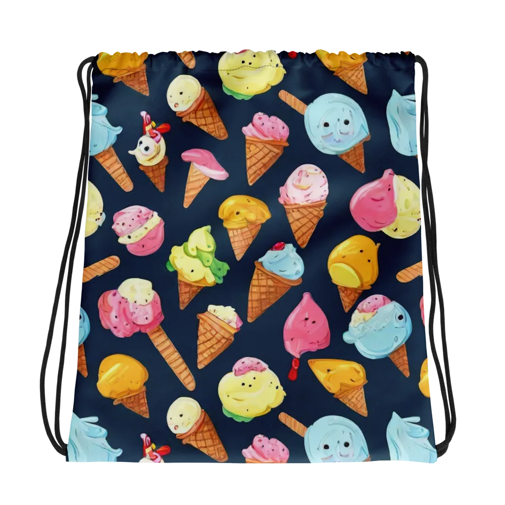 Sorbet Constellation on Drawstring Bag — Photo