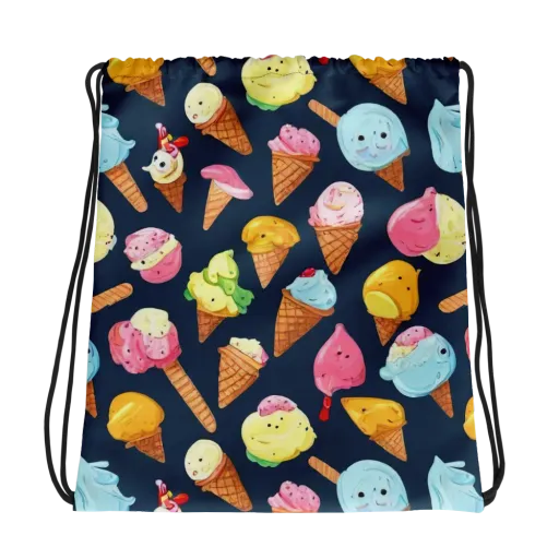 Sorbet Constellation on a Drawstring Bag