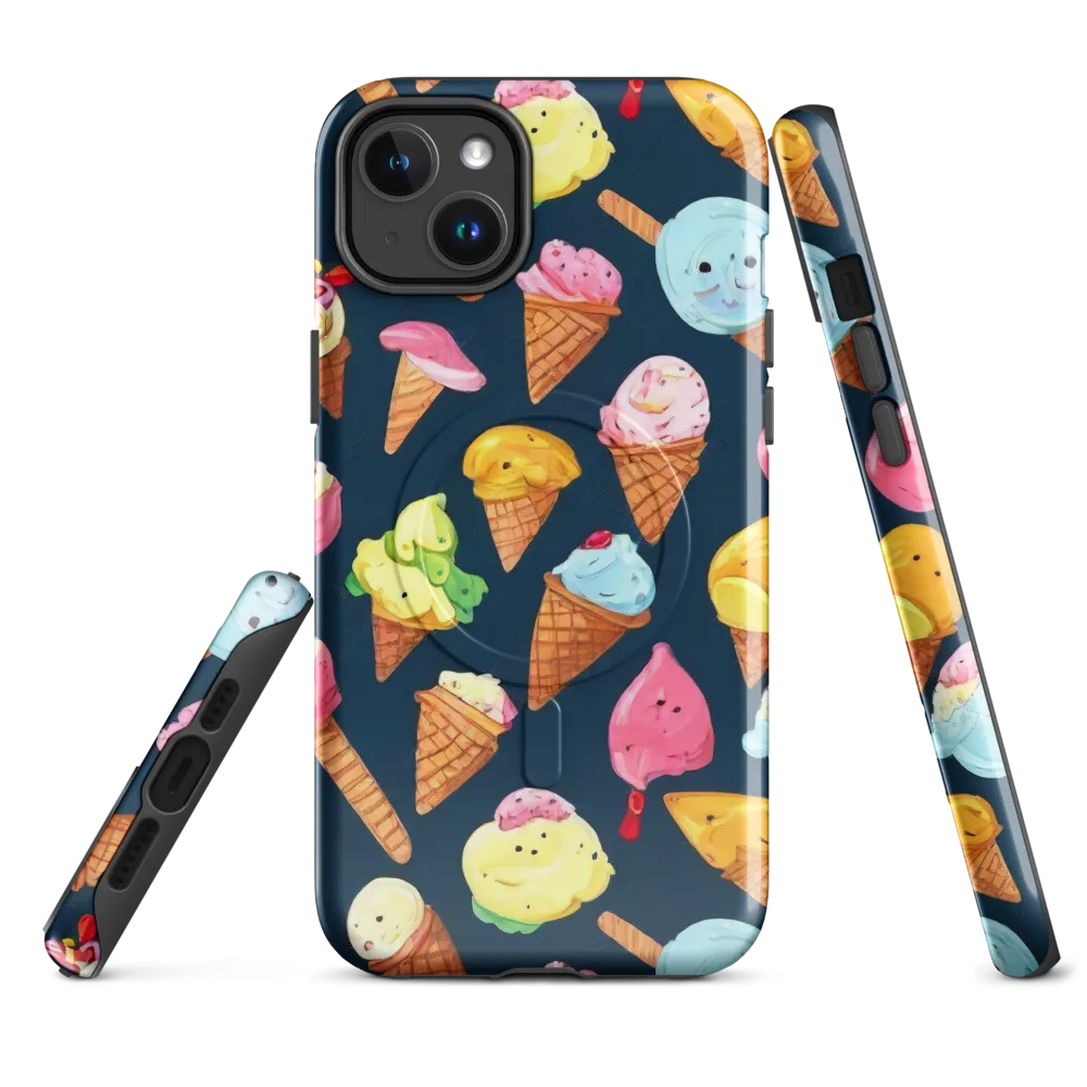 Sorbet Constellation on MagSafe Tough Case for iPhone® — Front