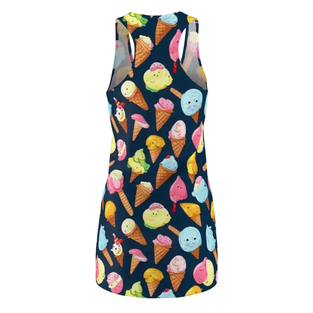 Sorbet Constellation on Racerback Dress — Back