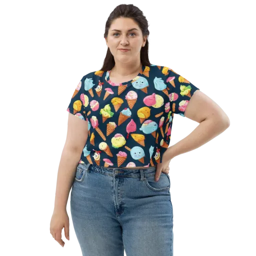 Sorbet Constellation on a Crop Tee