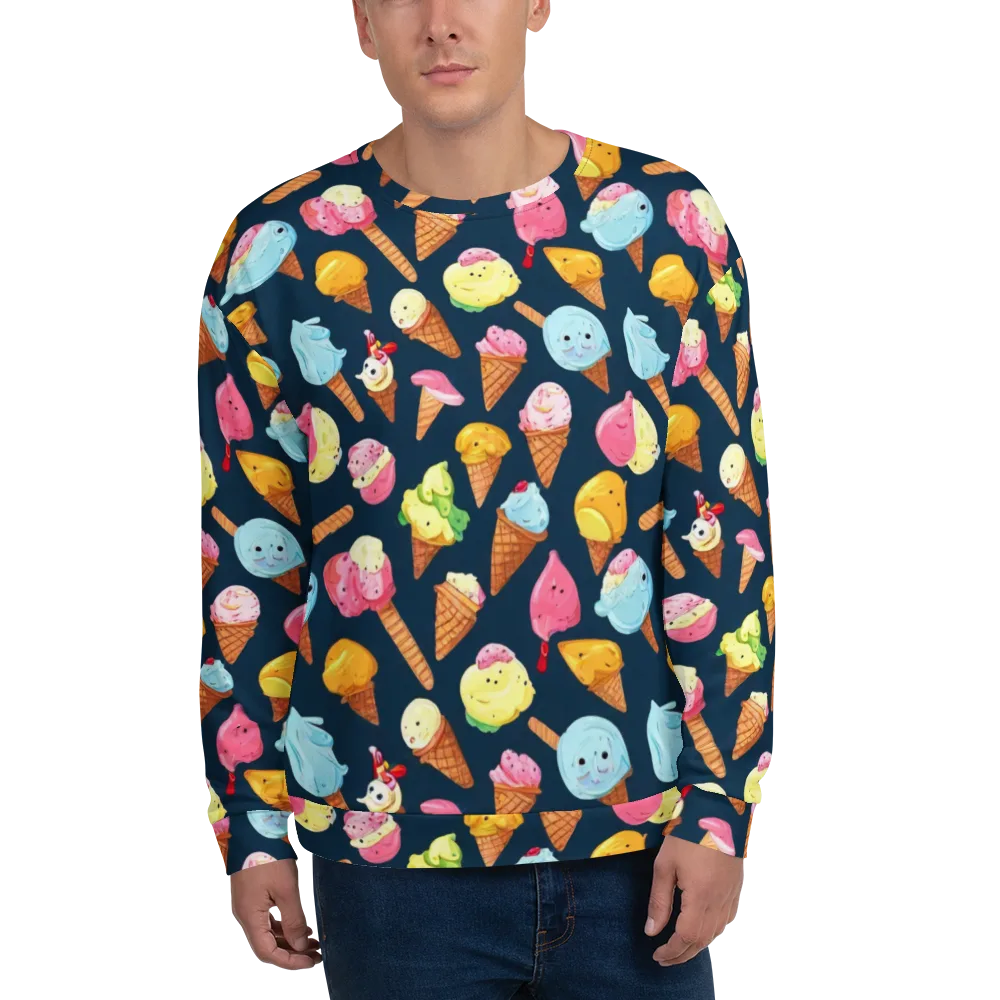 Sorbet Constellation on Sweatshirt — Front