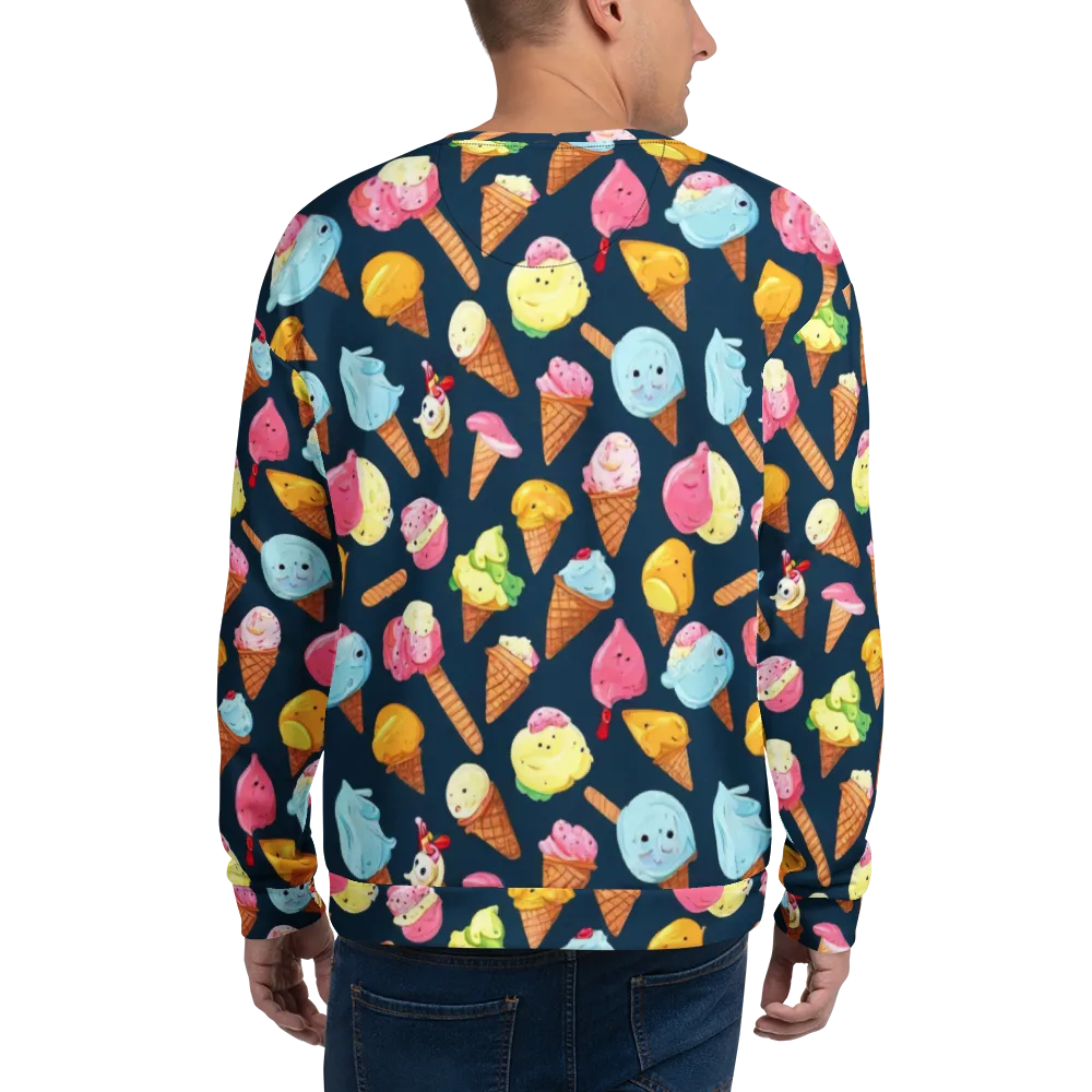 Sorbet Constellation on Sweatshirt — Back