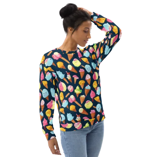 Sorbet Constellation on a Sweatshirt