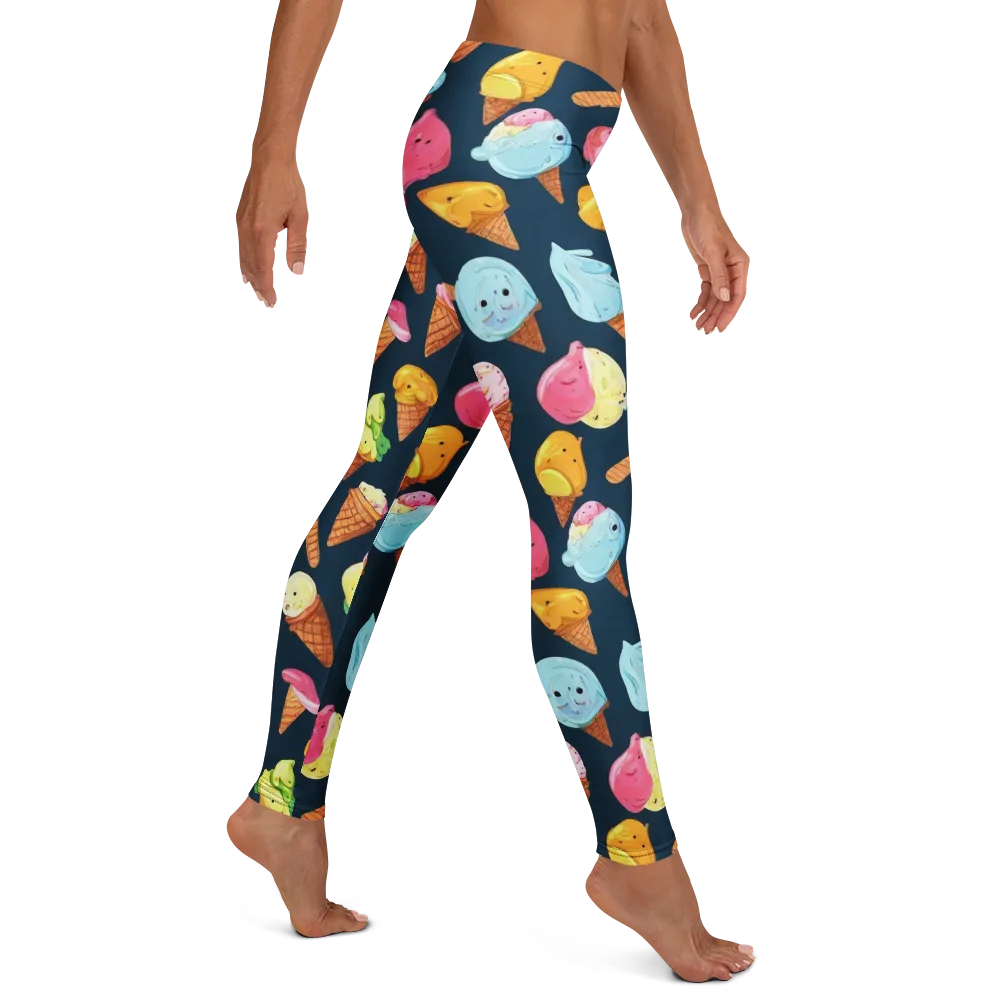 Sorbet Constellation on Leggings — Right