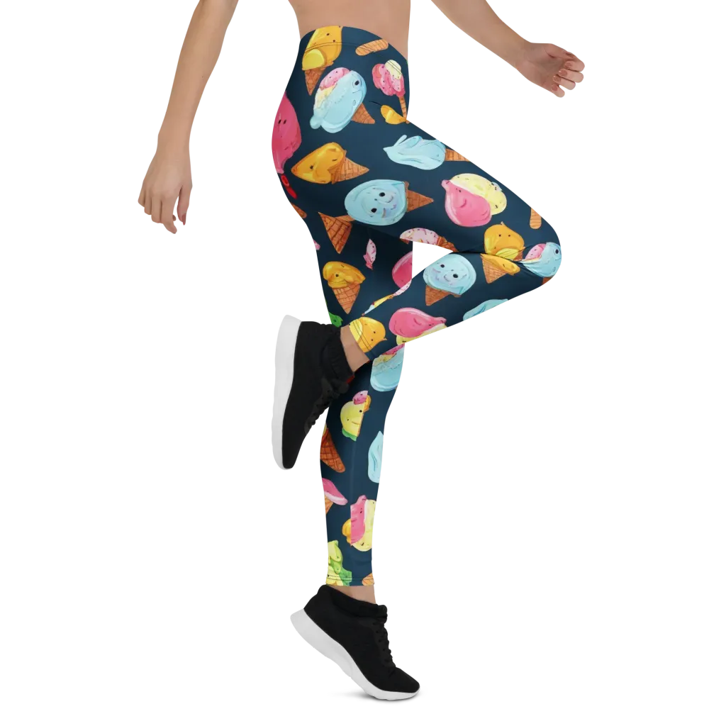 Sorbet Constellation on Leggings — Right