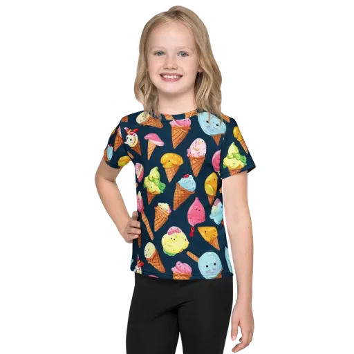 Sorbet Constellation on a Kids Crew Neck T-Shirt