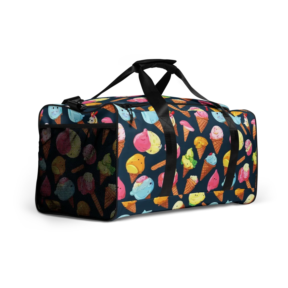 Sorbet Constellation on Duffle Bag — Right Front